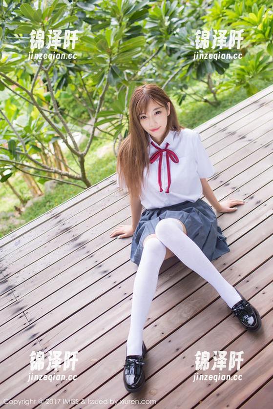IMiss爱蜜社-杨紫嫣Cynthia IMiss爱蜜社 - 水手服的魔力:杨紫嫣Cynthia精选图包让你想pick她!