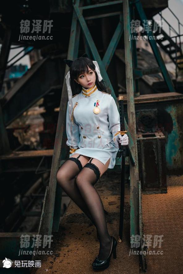 兔玩映画的Lolita白丝，精选写真，能不能不要这么引人注目啊？
