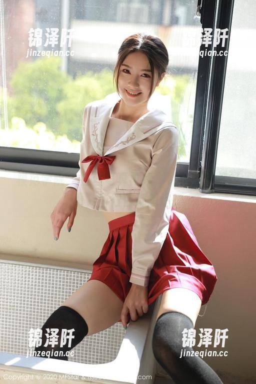 模范学院 - 白丝写真再续，韩好甜给你好看，甜得你都想追！